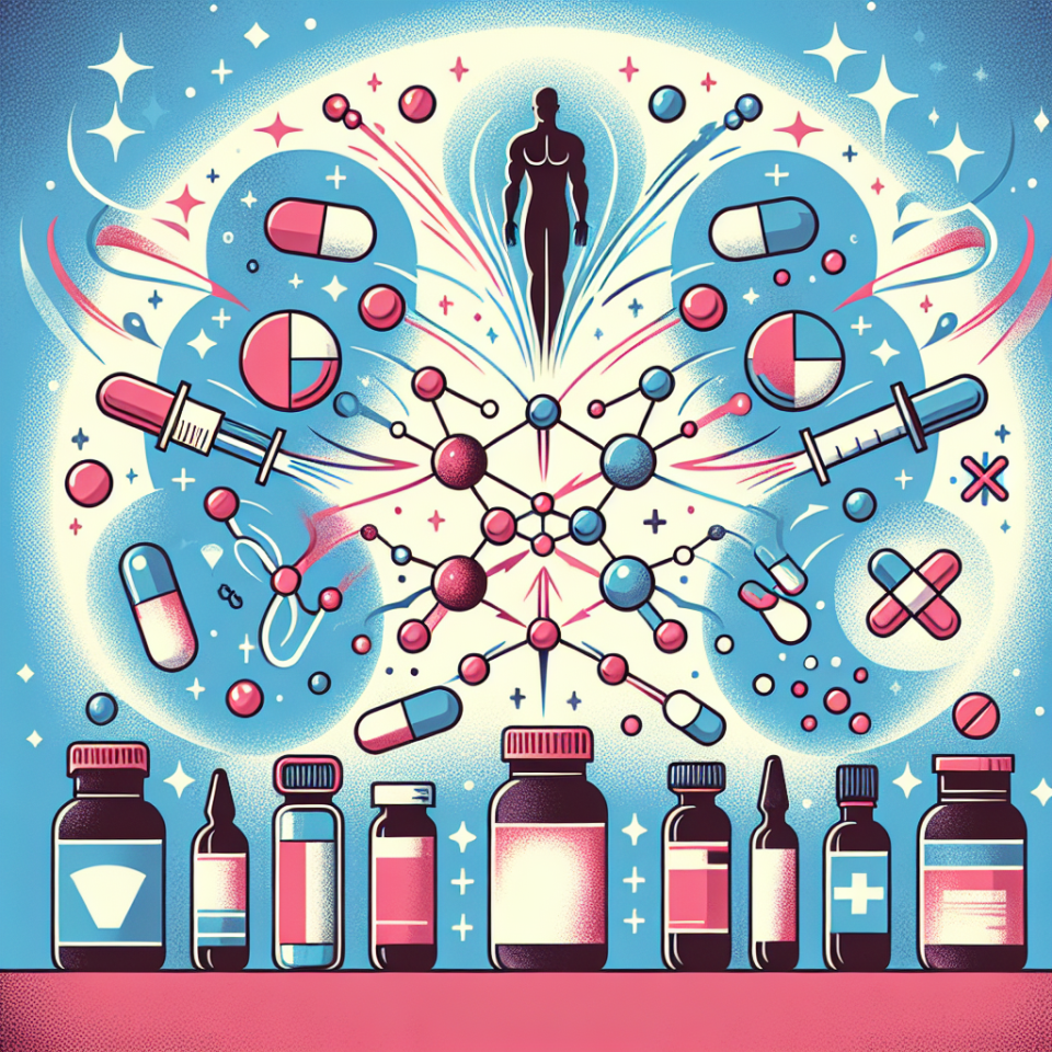 Interaction de la Mélange de stéroïdes avec d'autres produits pharmaceutiques