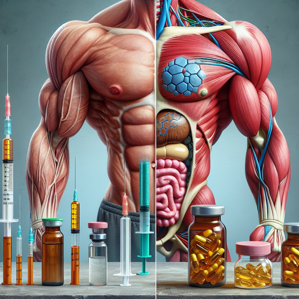 Comparaison des formes injectables et orales du décanoate de nandrolone et orale du décanoate de nandrolone