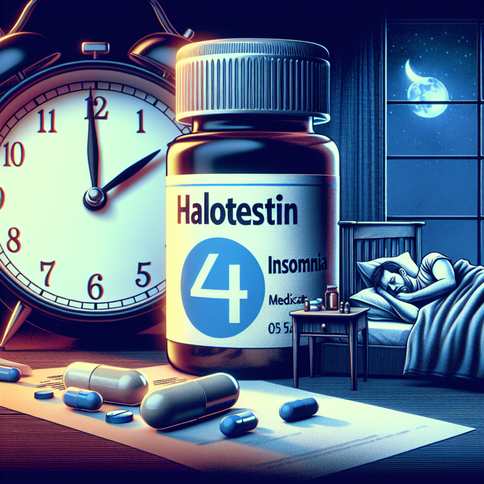 Halotestin et troubles du sommeil - un effet secondaire courant ?
