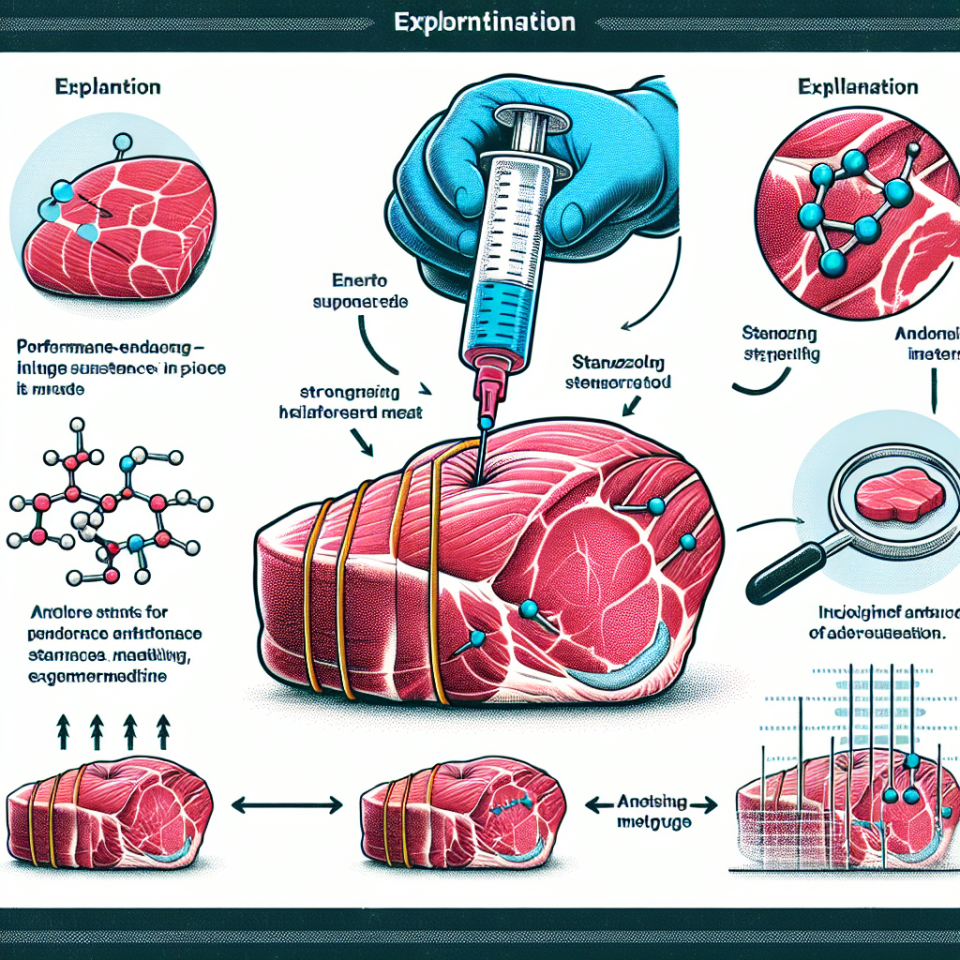 Perfusion d'injection de stanozolol sur la force et la viabilité de la viande
