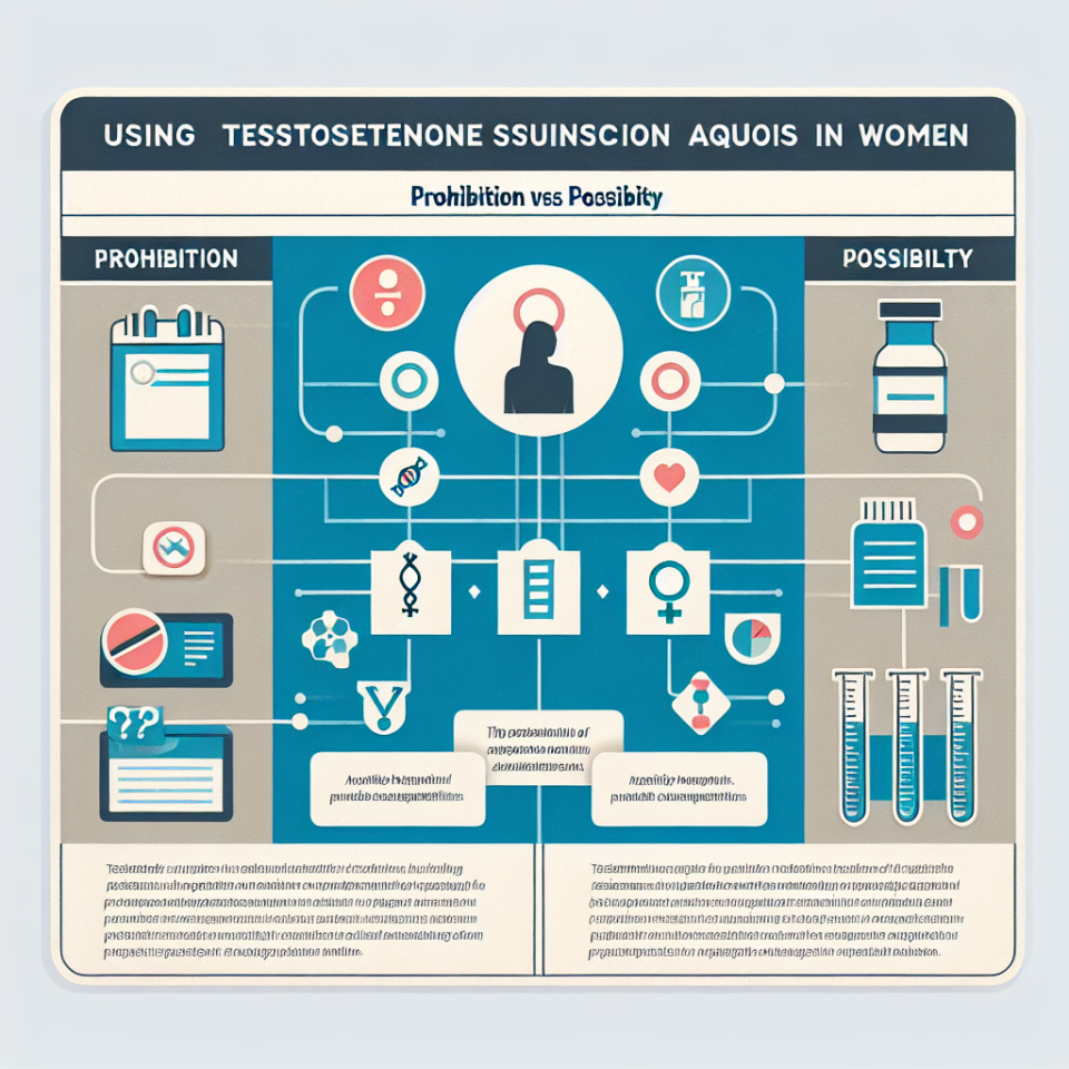 Testosterone Suspension (Aqueuse) chez les femmes : interdiction ou possibilité
