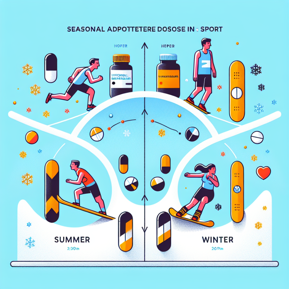 Adaptation saisonnière des doses d'hypocholestérolémiants dans le sport