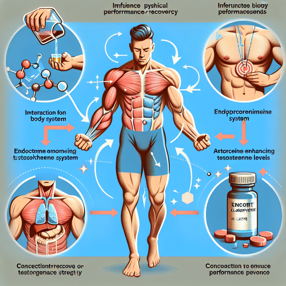 Comment le citrate d'enclomifène influence la récupération des performances physiques