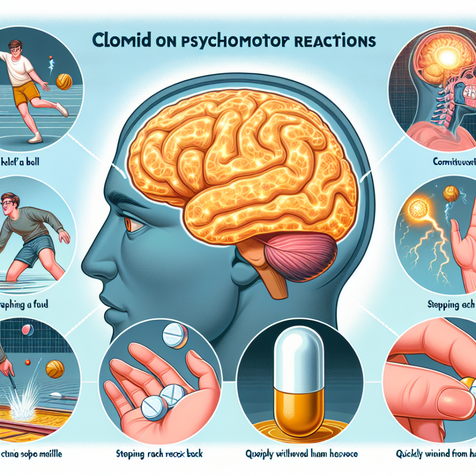 Effet de Clomid sur les réactions psychomotrices