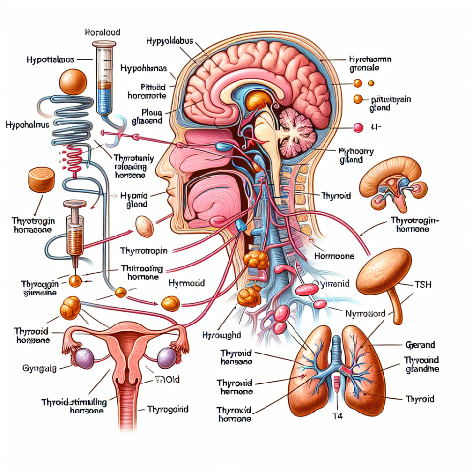 Étude de l'axe hypothalamo-hypophyso-thyroïdien en contexte de stress