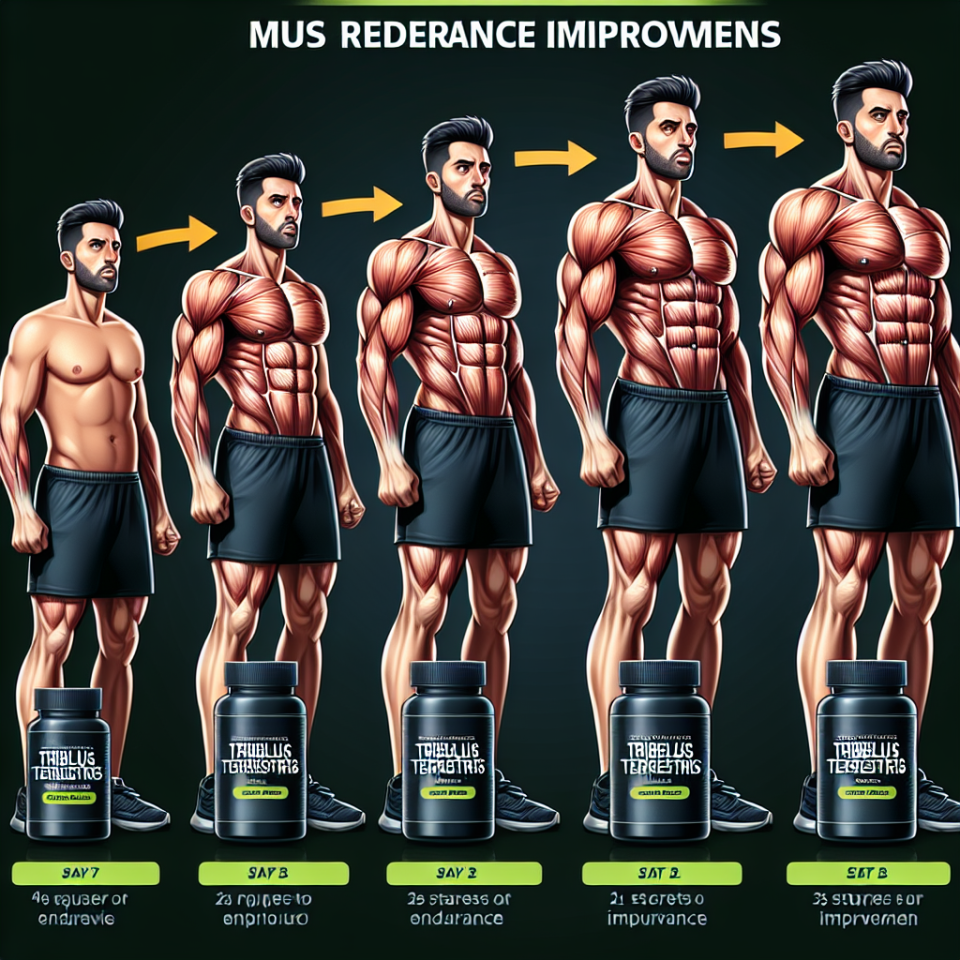 Modifications de l'endurance musculaire grâce au Tribulus Terrestris