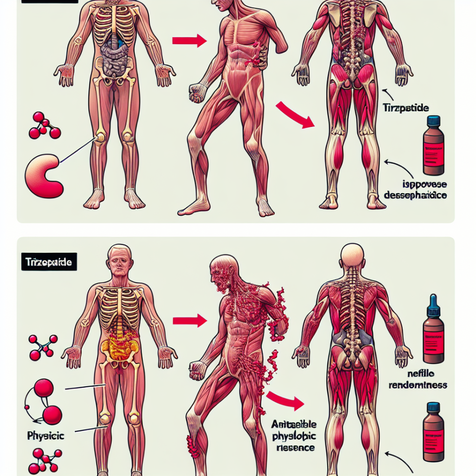 Comment le tirzépatide affecte-t-il la résistance au stress physique ?