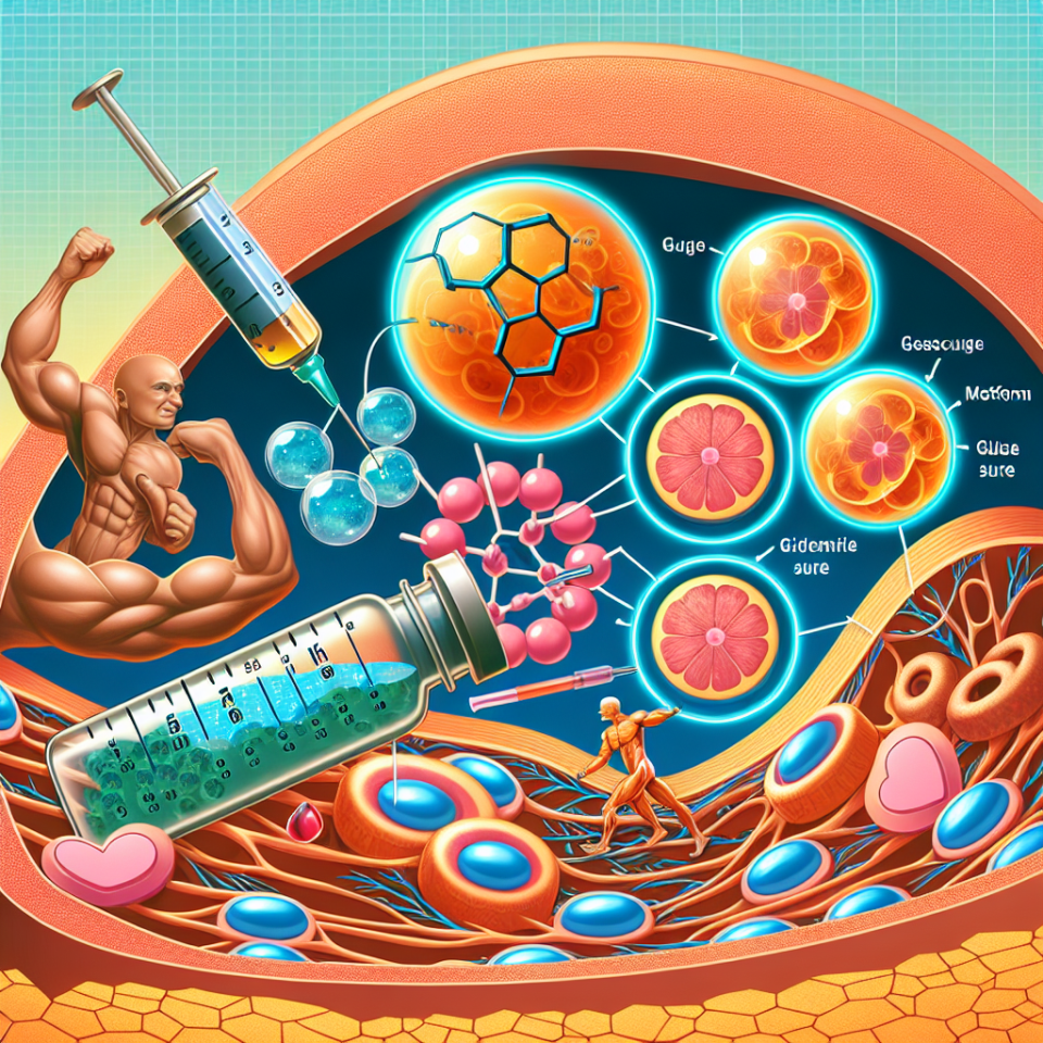 Effet de la metformine sur le métabolisme du glucose dans les cellules musculaires