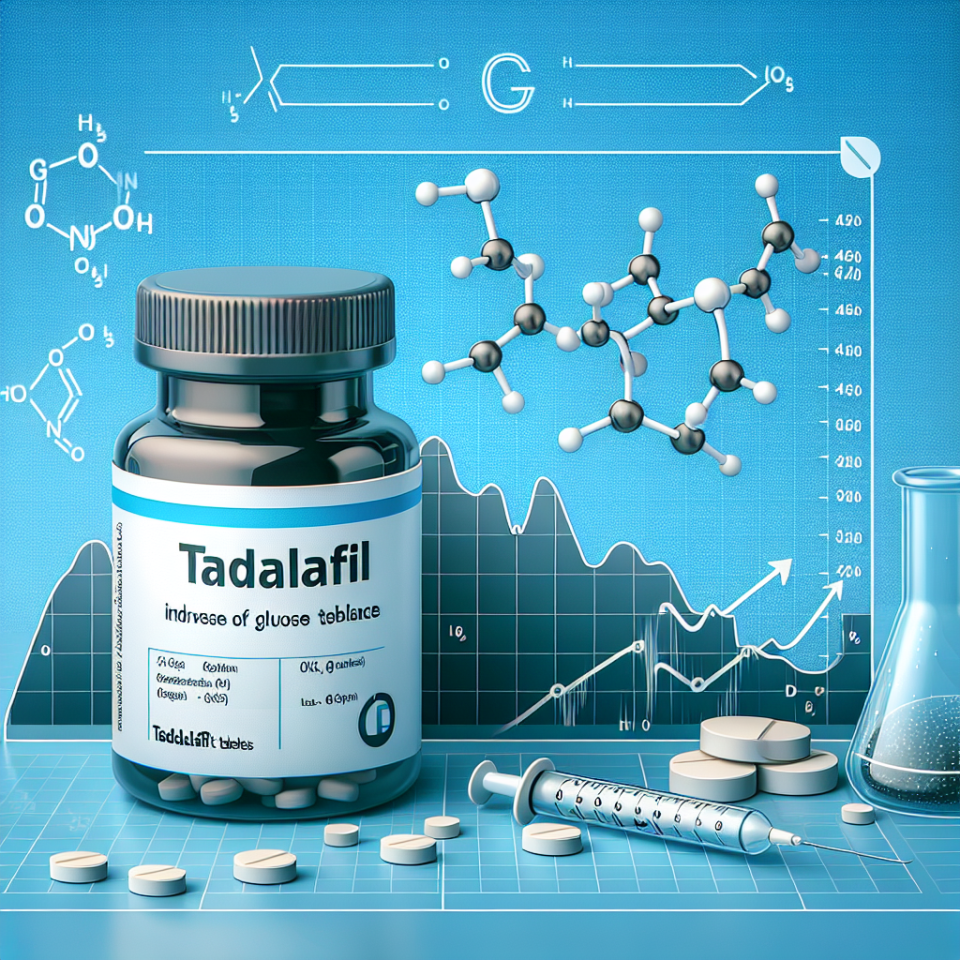 Effet du tadalafil sur l'amélioration de la tolérance au glucose