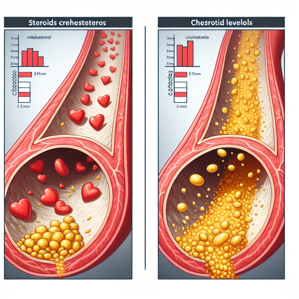 Influence des stéroïdes sur le taux de cholestérol